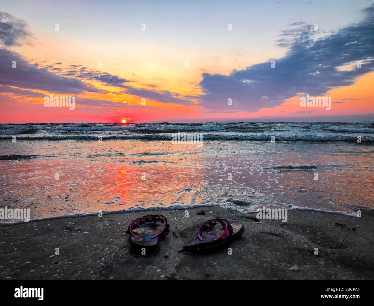 Sovereign Nation Sunrise Flip Flops main image 1