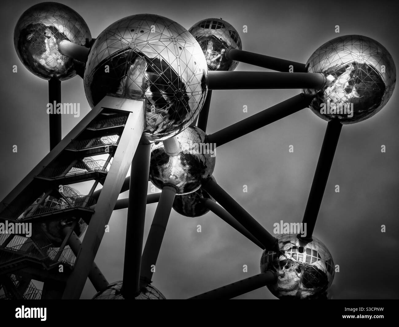 Atomium - Smartphone Captured Stock Image