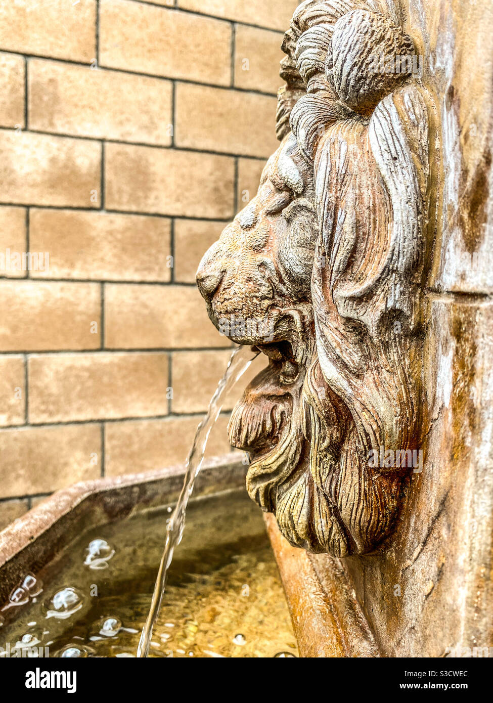 Water fountain statue in garden hires stock photography and images Alamy