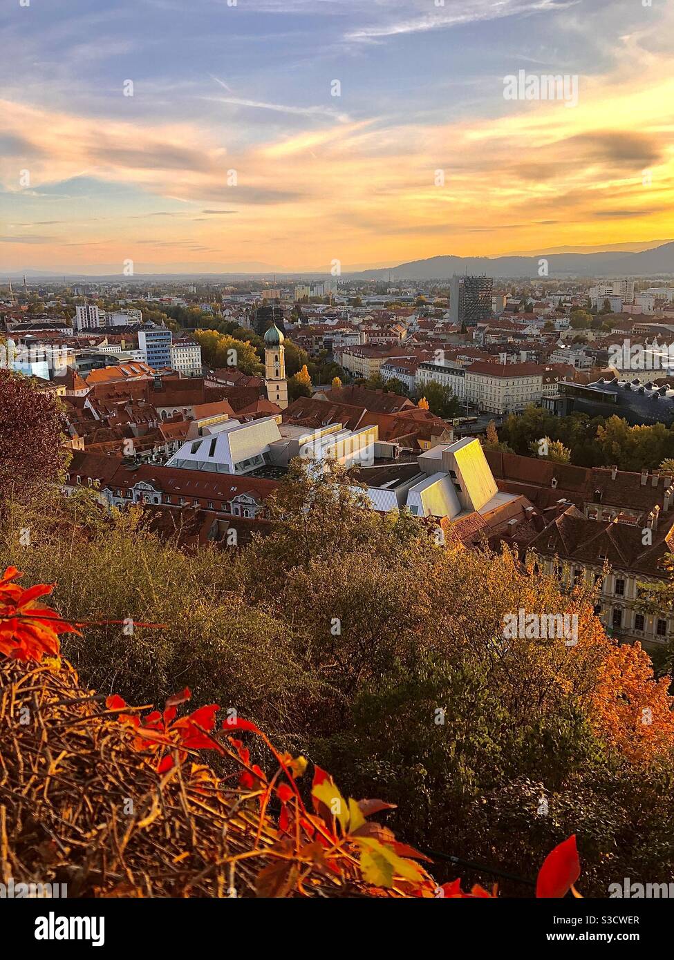 Graz view hi-res stock photography and images - Alamy