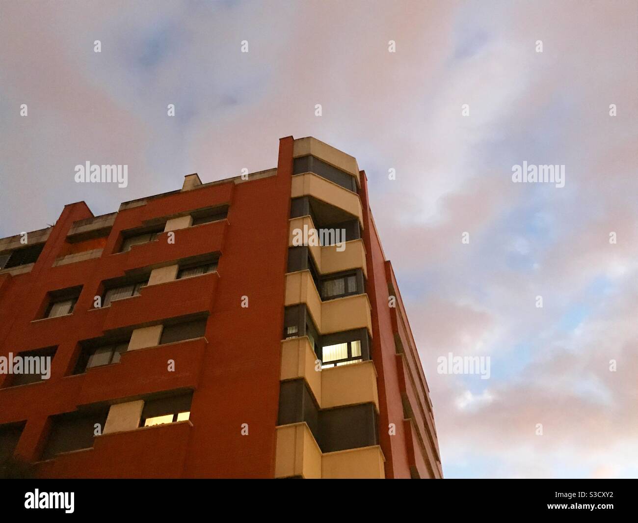 Facade of house - Smartphone Captured Stock Image