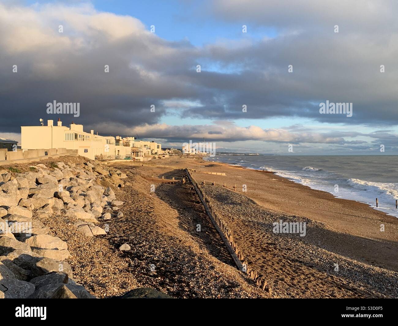 Western Esplanade Hove, Millionaires Row Stock Photo