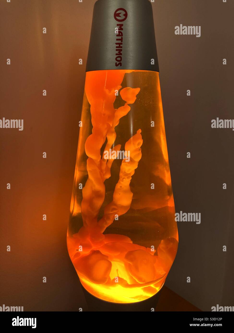 Mathmos Lava lamp - Smartphone Captured Stock Image