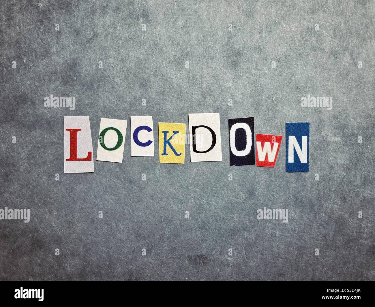 Lockdown - Smartphone Captured Stock Image