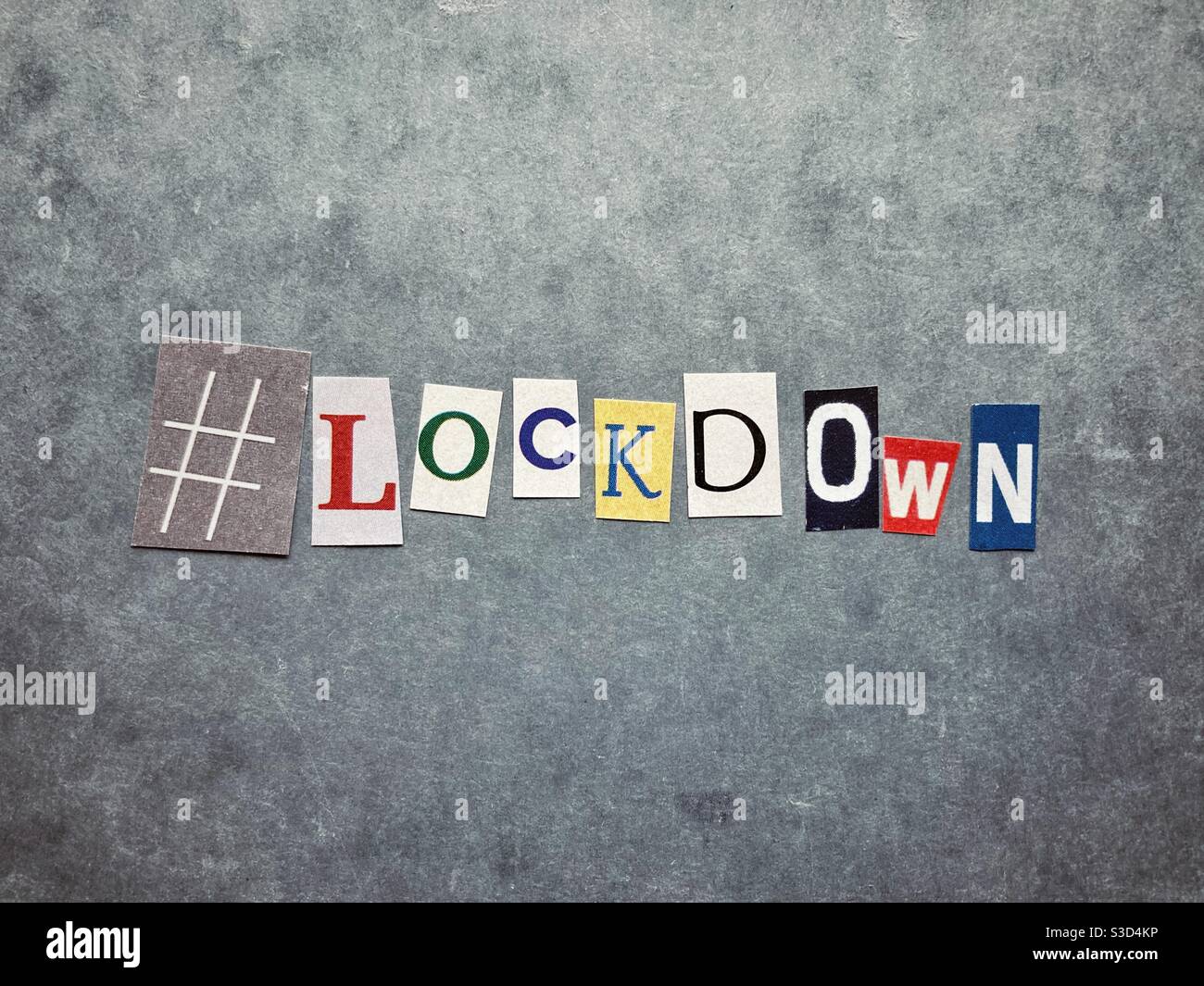 Lockdown - Smartphone Captured Stock Image