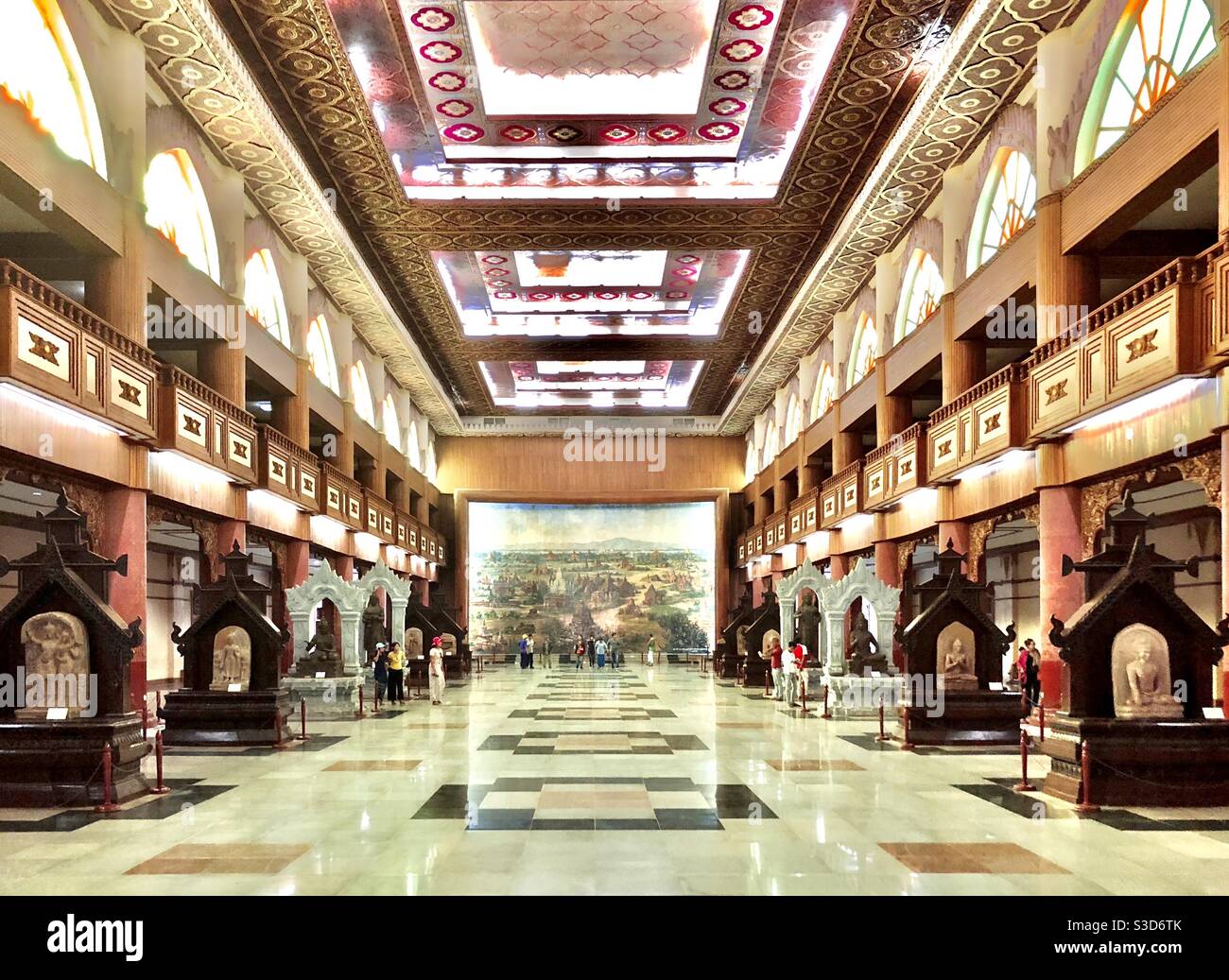 Bagan archaeological museum, Myanmar - Smartphone Captured Stock Image