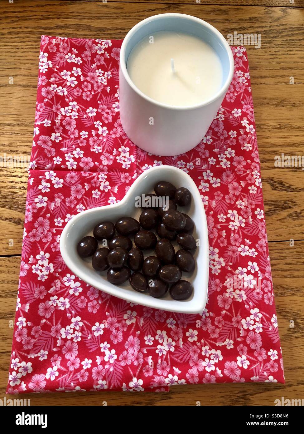 Valentine chocolates - Smartphone Captured Stock Image