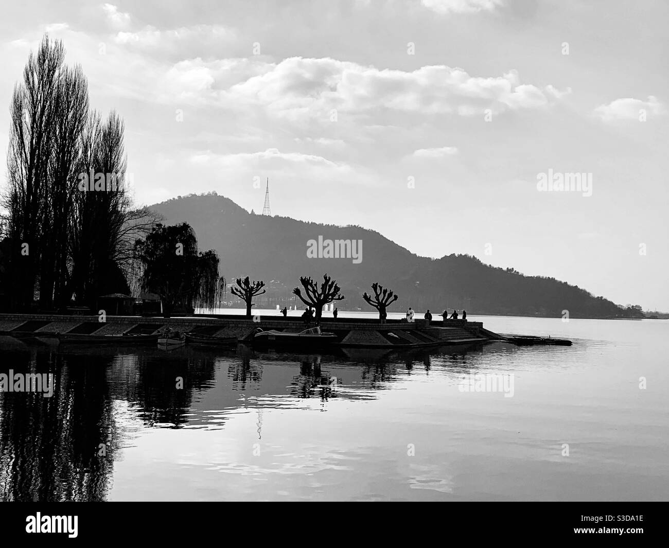 Kashmir india Black and White Stock Photos & Images Alamy