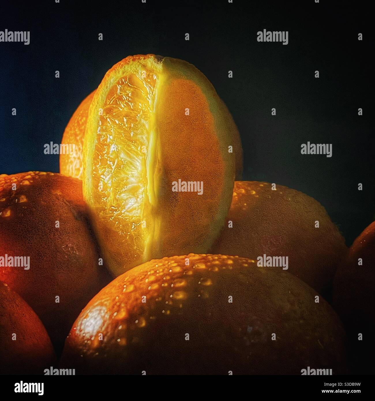 Oranges. - Smartphone Captured Stock Image