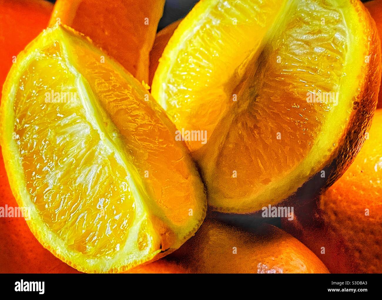 Oranges - Smartphone Captured Stock Image