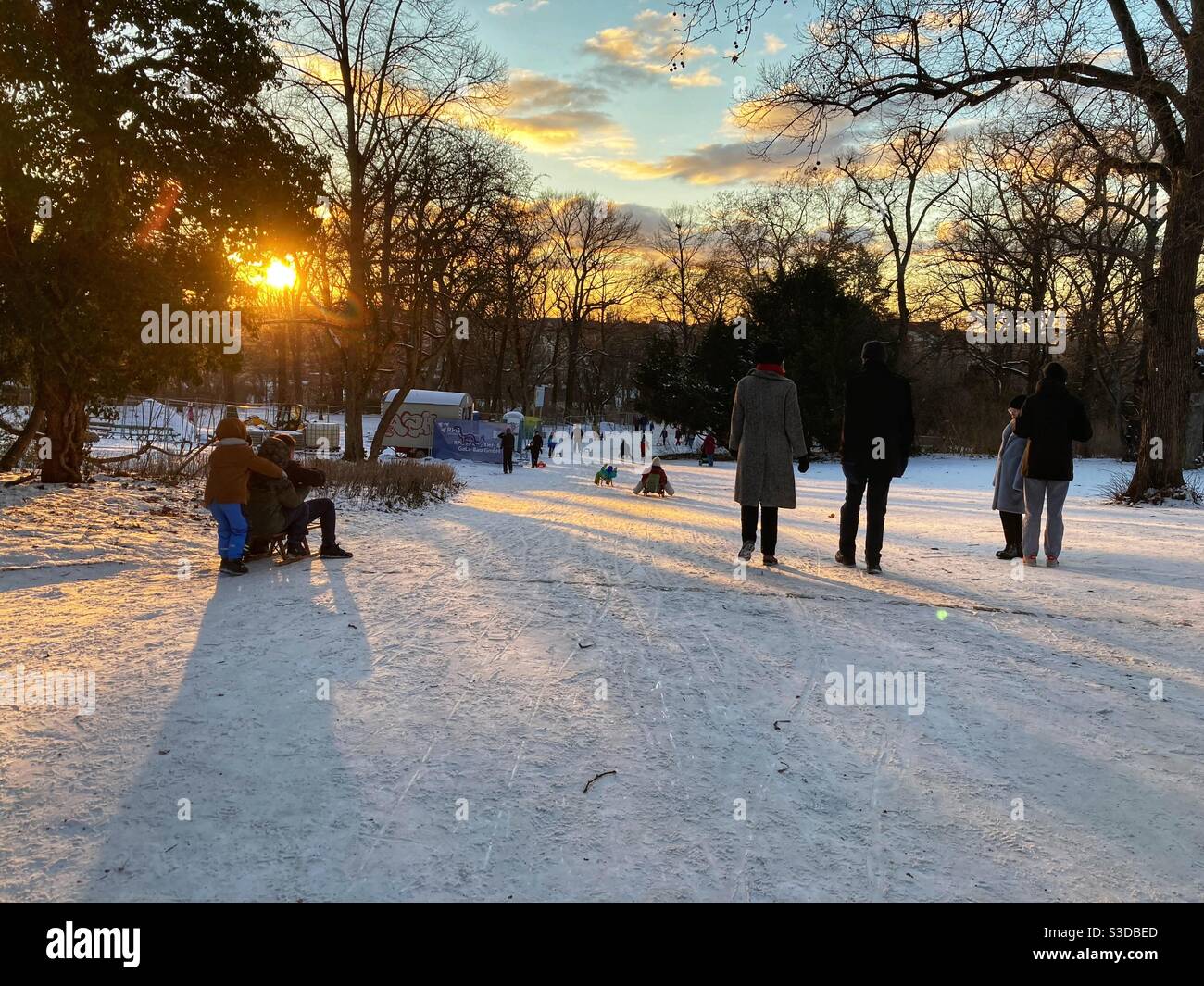 Winter - Smartphone Captured Stock Image