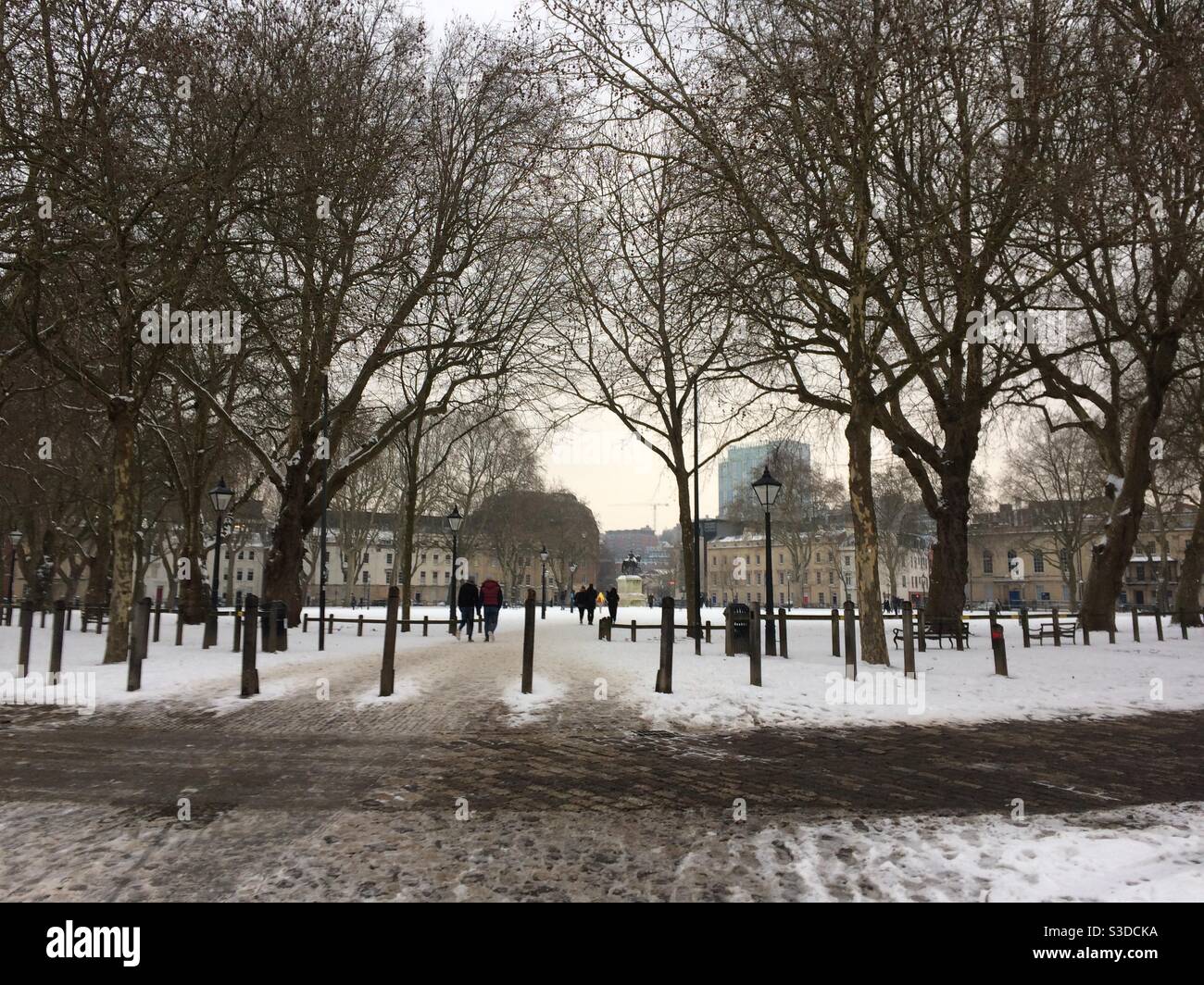 Queens square, Bristol Stock Photo