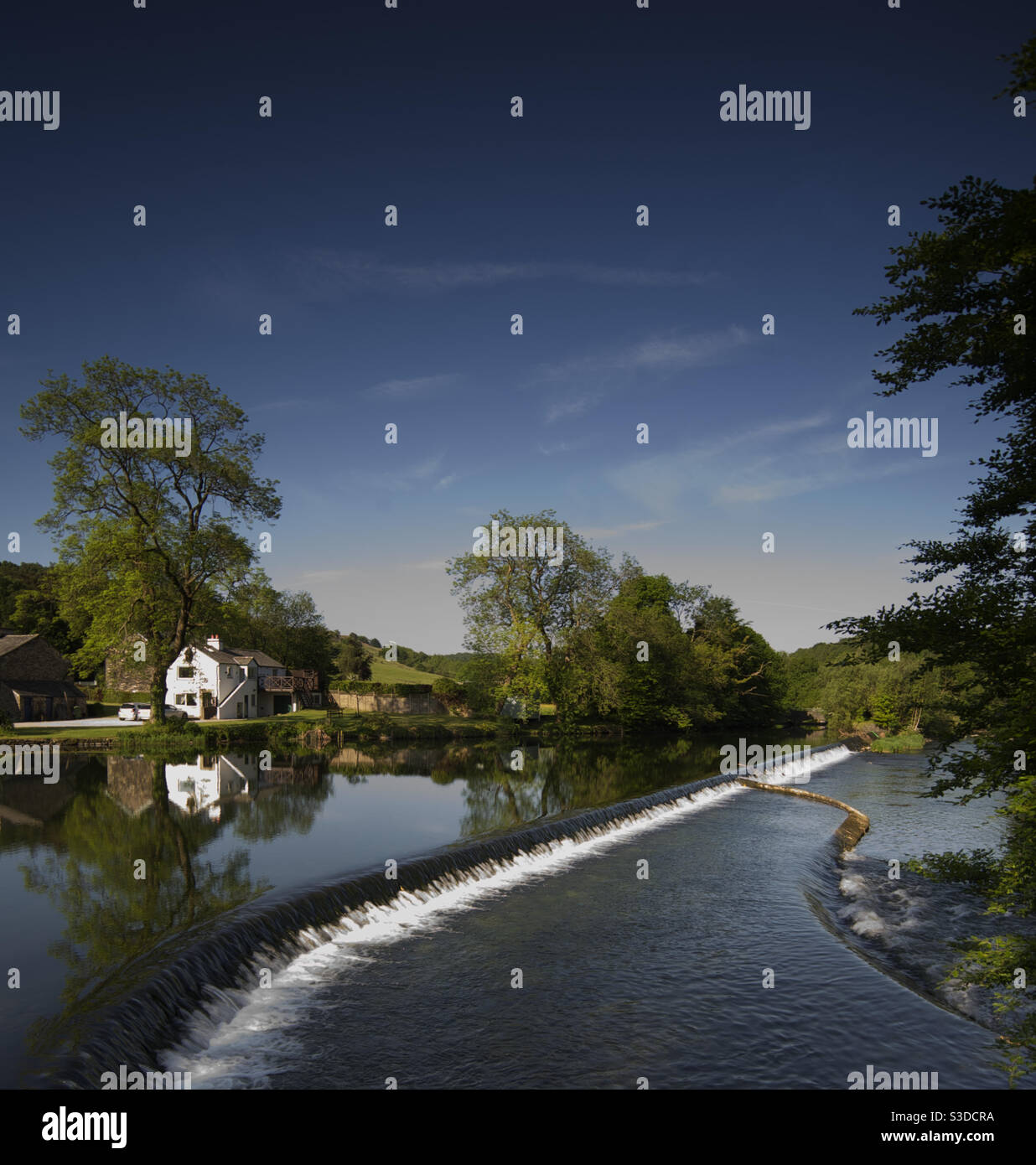 Wear in the Lake District national park during the summer. - Smartphone Captured Stock Image