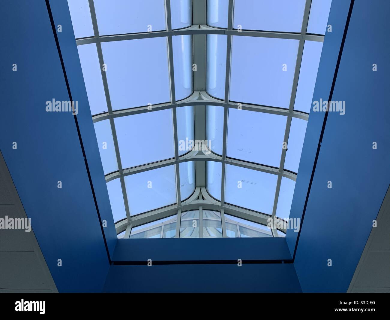 Roof over the indoor pool at the Hard Rock Hotel and Casino, Atlantic City, New Jersey, United States Stock Photo