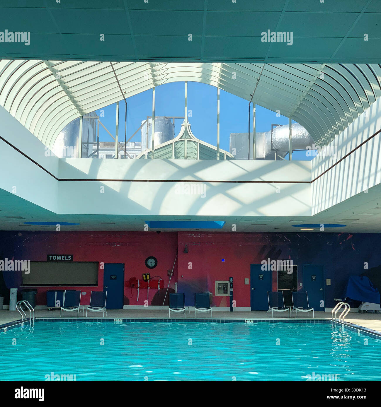 The indoor pool at the Hard Rock Hotel and Casino, Atlantic City, New  Jersey, United States Stock Photo - Alamy