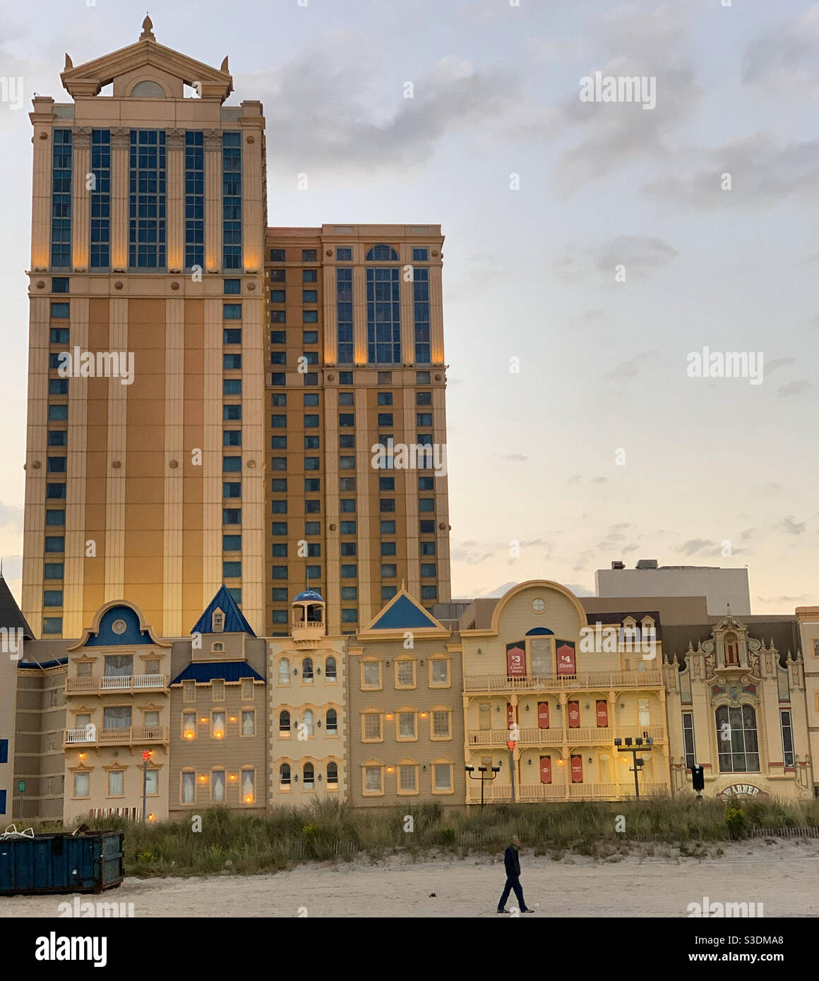 October, 2020, Atlantic City, New Jersey, United States - Smartphone Captured Stock Image