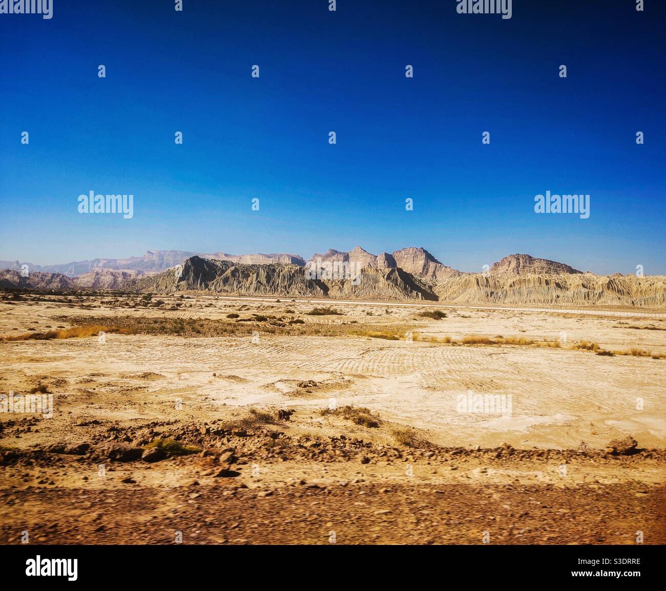 The mystic mountain ranges of Balochistan, Pakistan ❤️?? Stock Photo