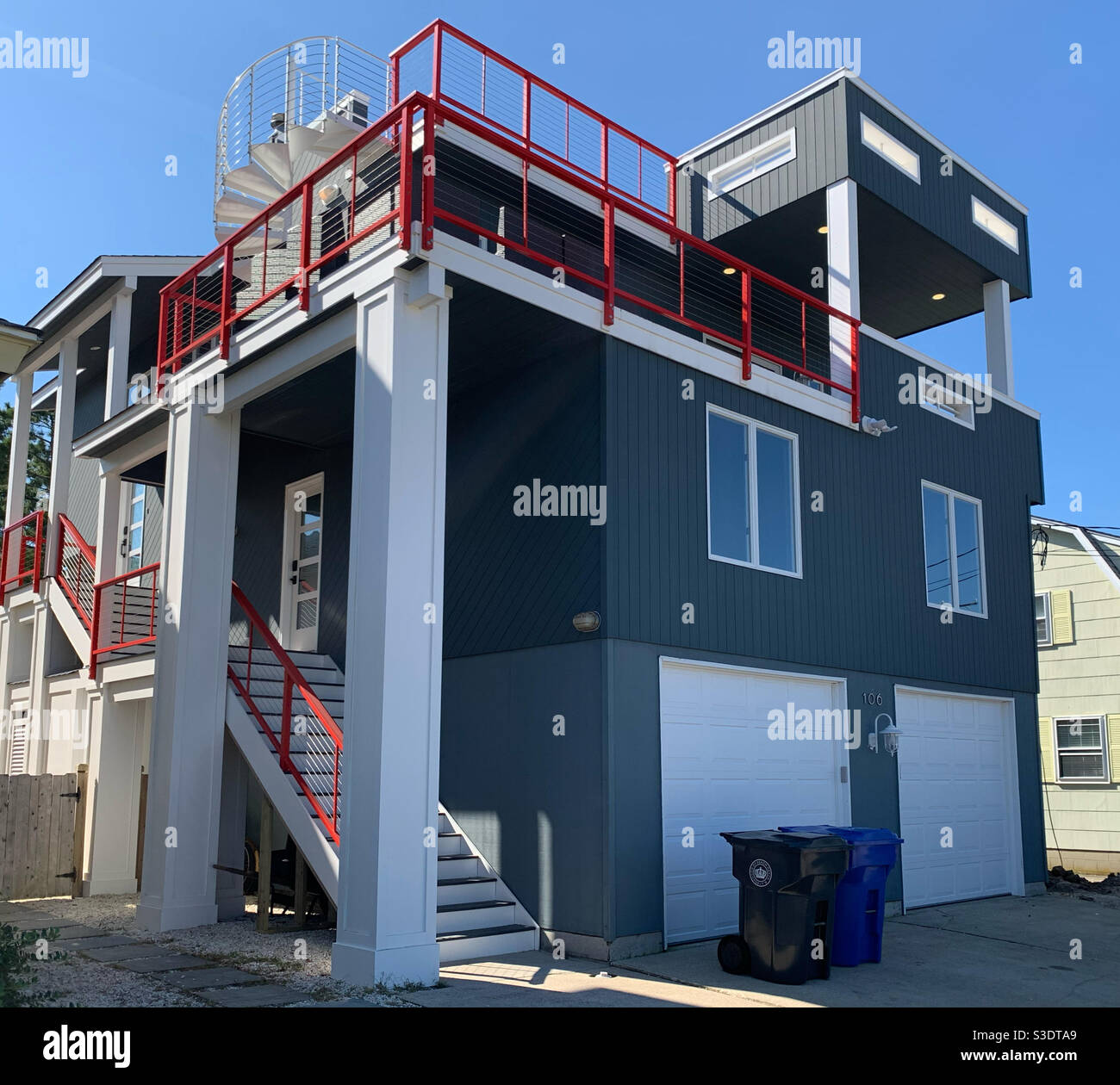A home in Beach Haven, New Jersey, United States - Smartphone Captured Stock Image