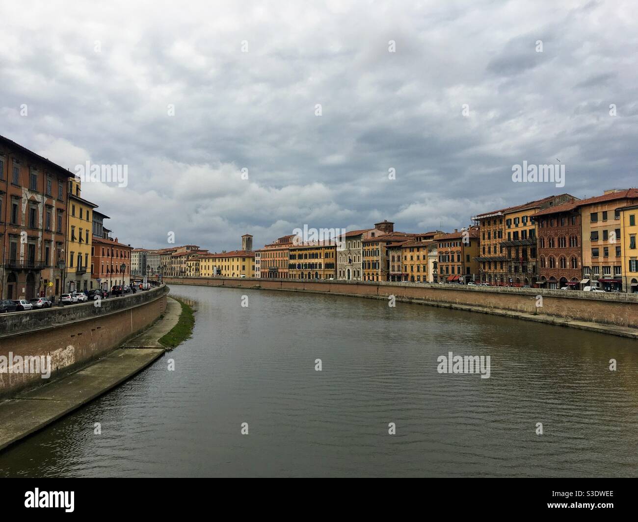 Arno River, Pisa, Italy Stock Photo