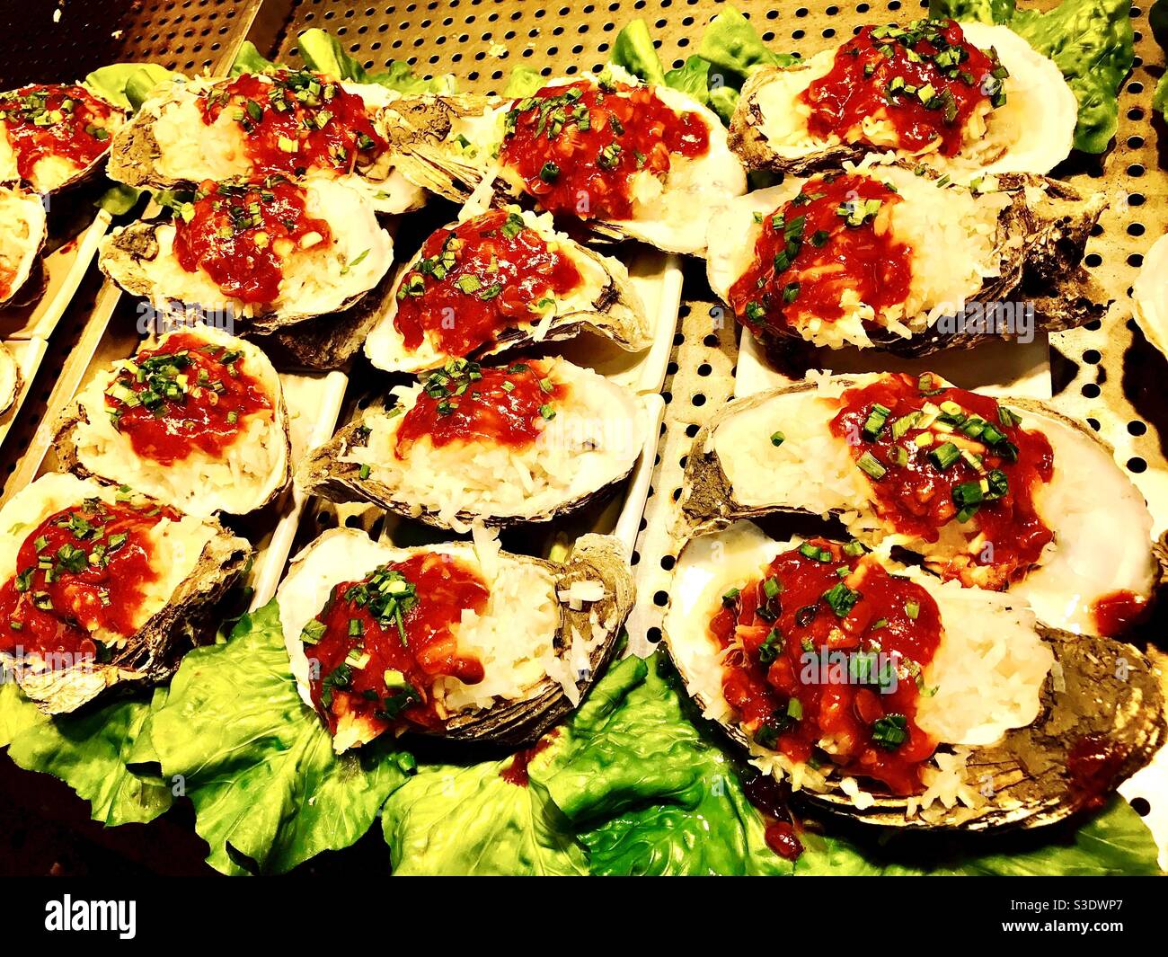 Rice and mussels Stock Photo Alamy