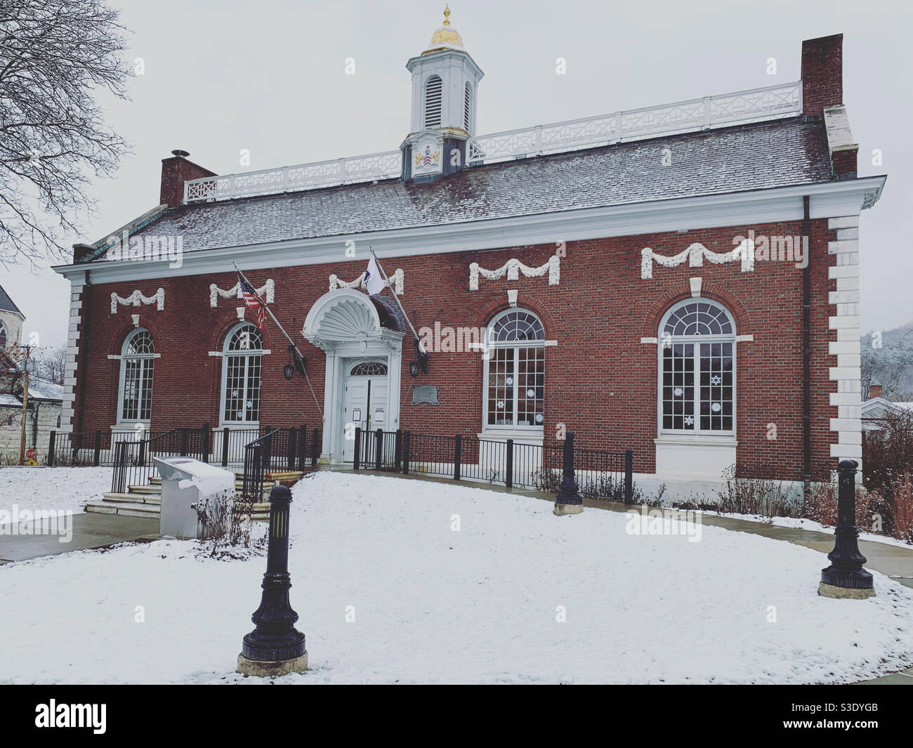 December, 2020, Mason Library, Great Barrington, Berkshire County