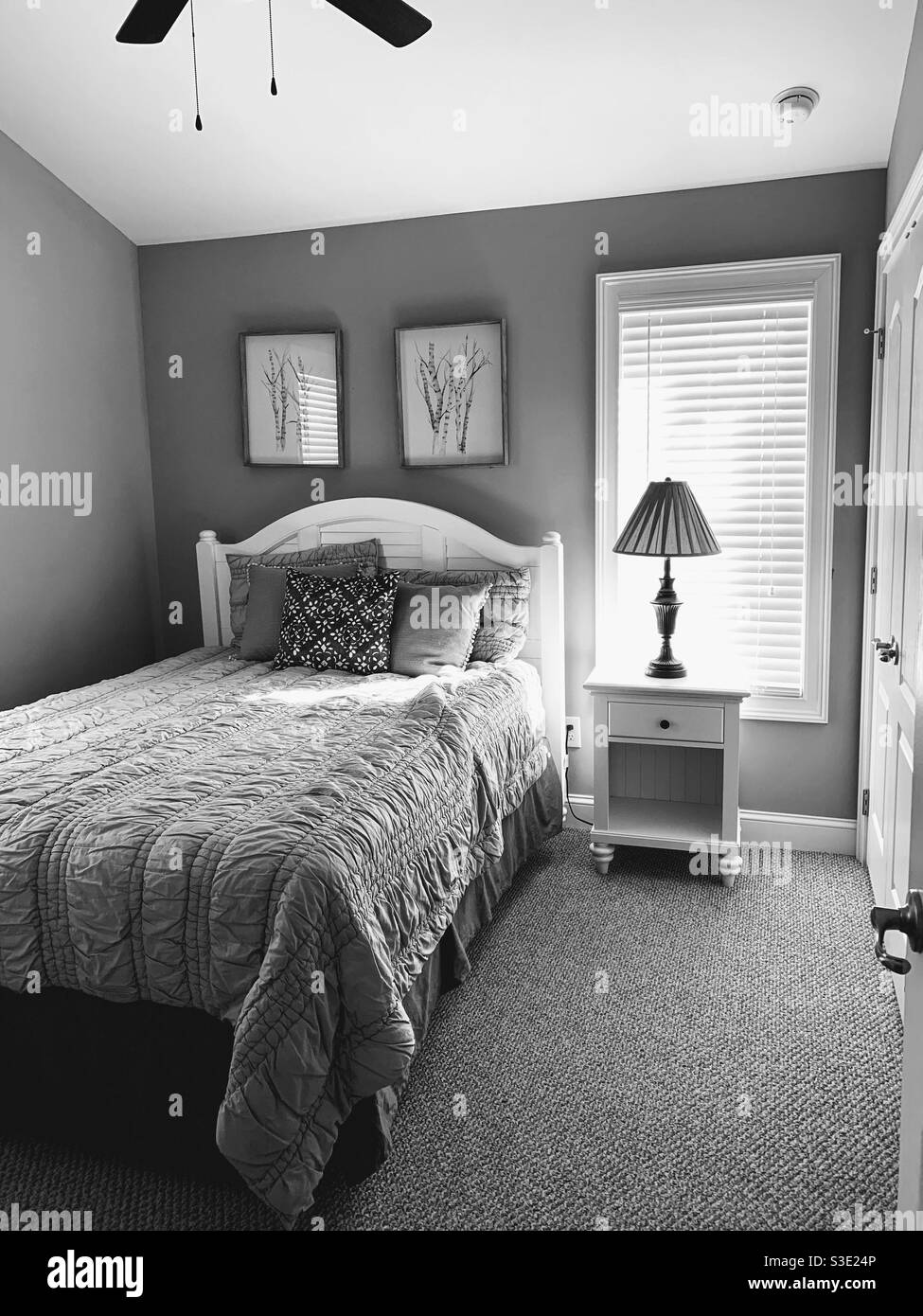 Bedroom with a Bed - Interior Design 