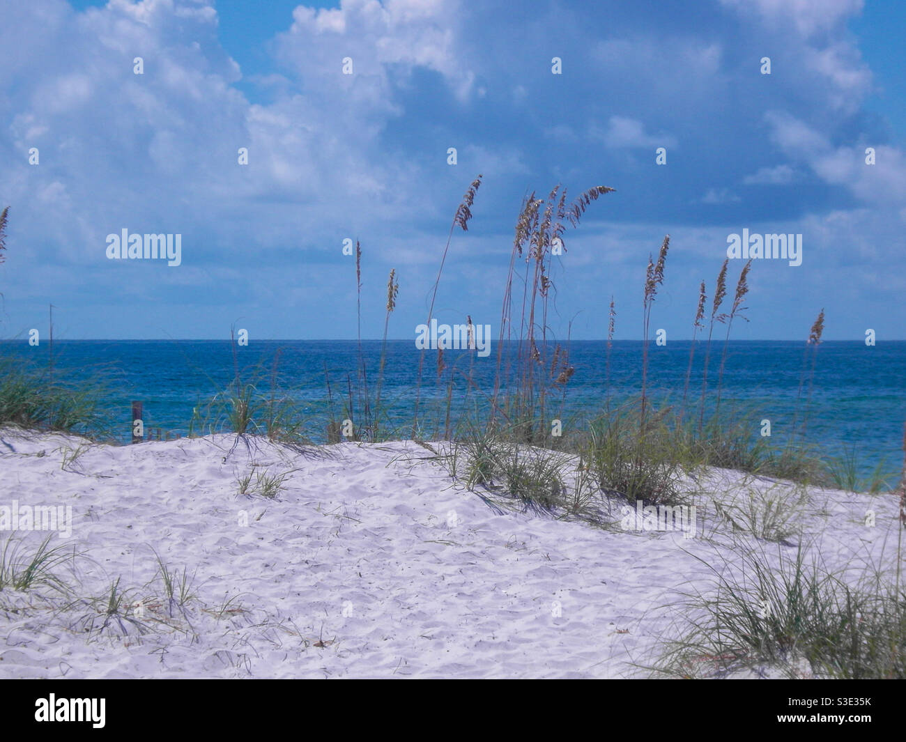 Beach at Gulf Shores, Alabama Stock Photo
