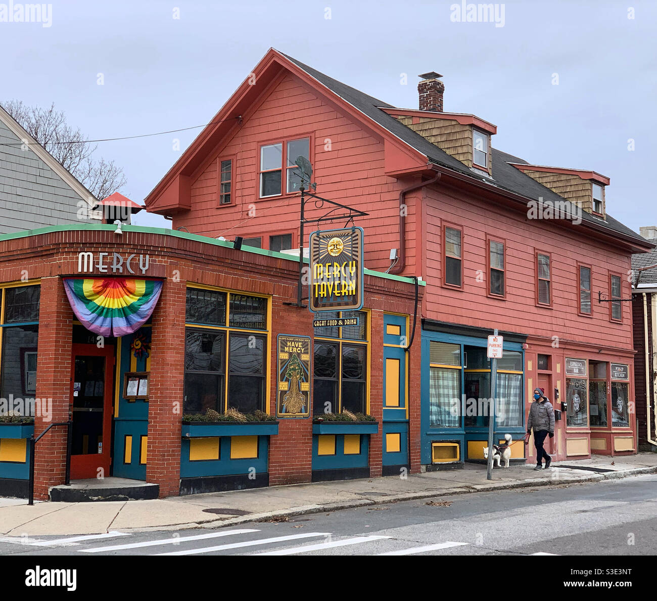 Mercy Tavern, Salem, Massachusetts, United States - Smartphone Captured Stock Image