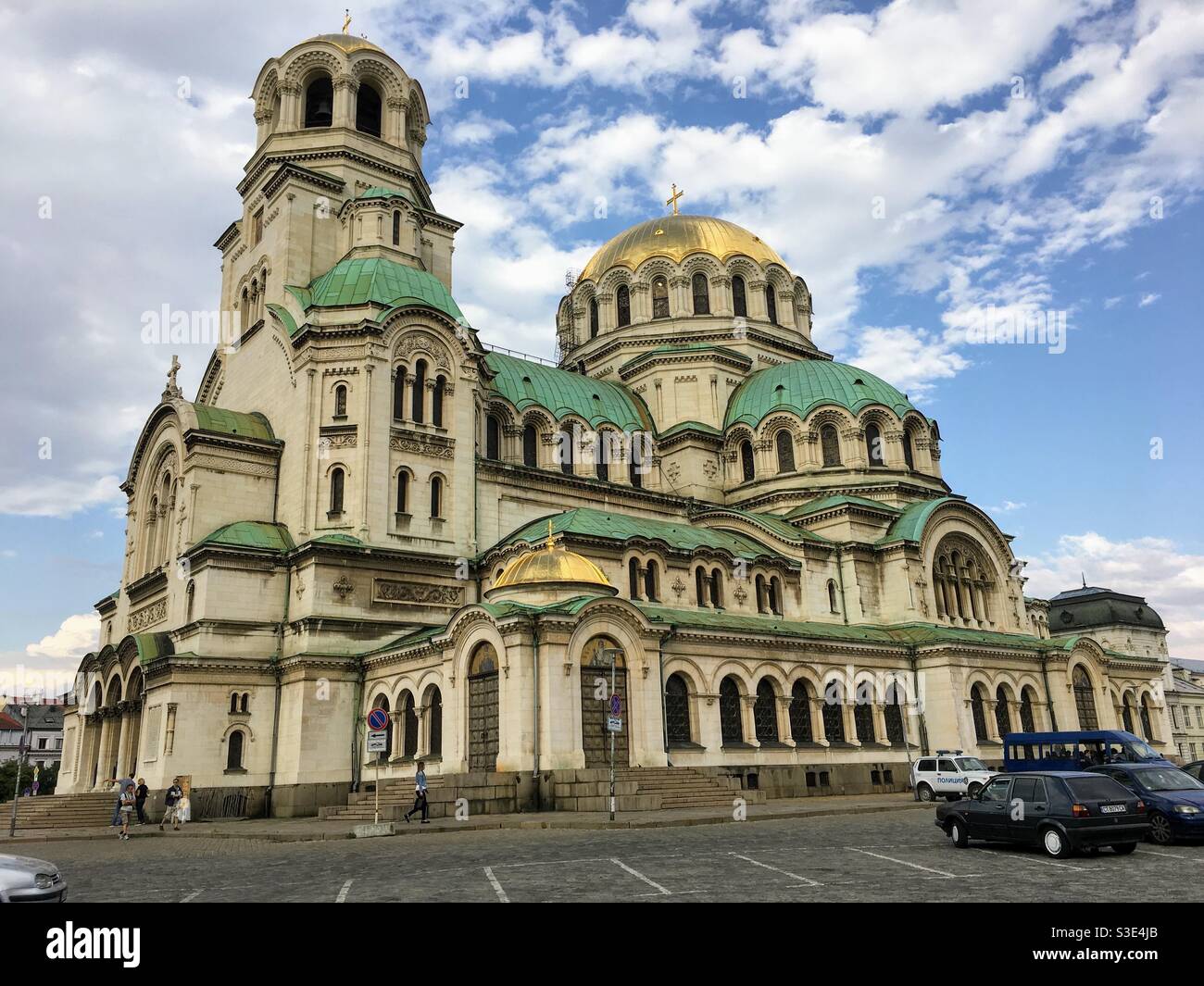 Alexander Nevsky Cathedral, Sofia, Bulgaria - Smartphone Captured Stock Image
