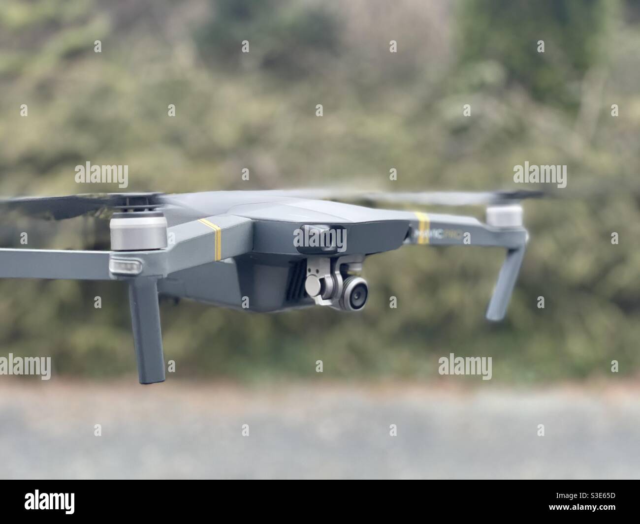 Drone In flight Stock Photo Alamy