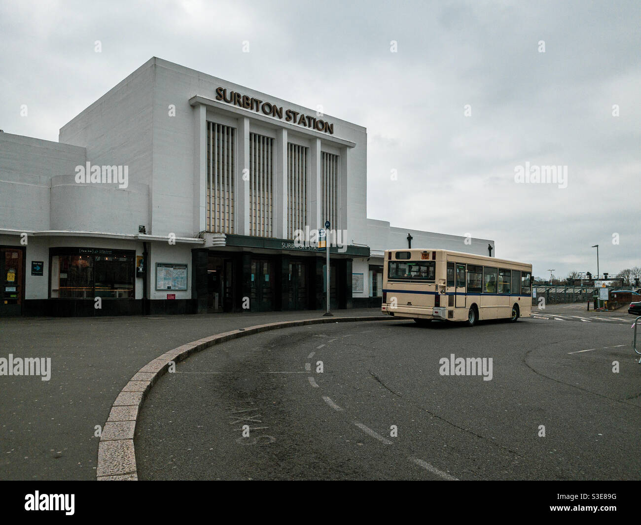 Surbiton Station - Smartphone Captured Stock Image