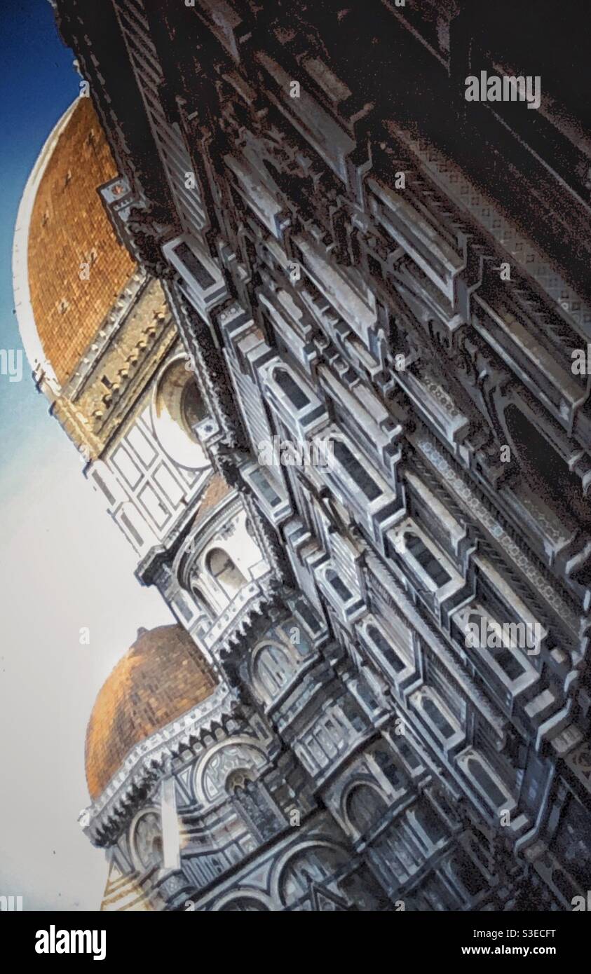 The Duomo in Florence, Italy. - Smartphone Captured Stock Image