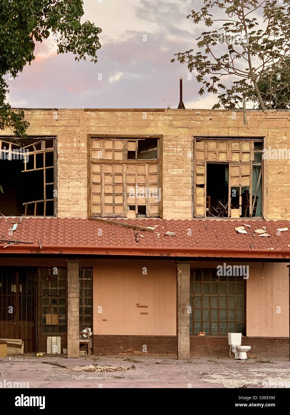 Abandoned house - Smartphone Captured Stock Image