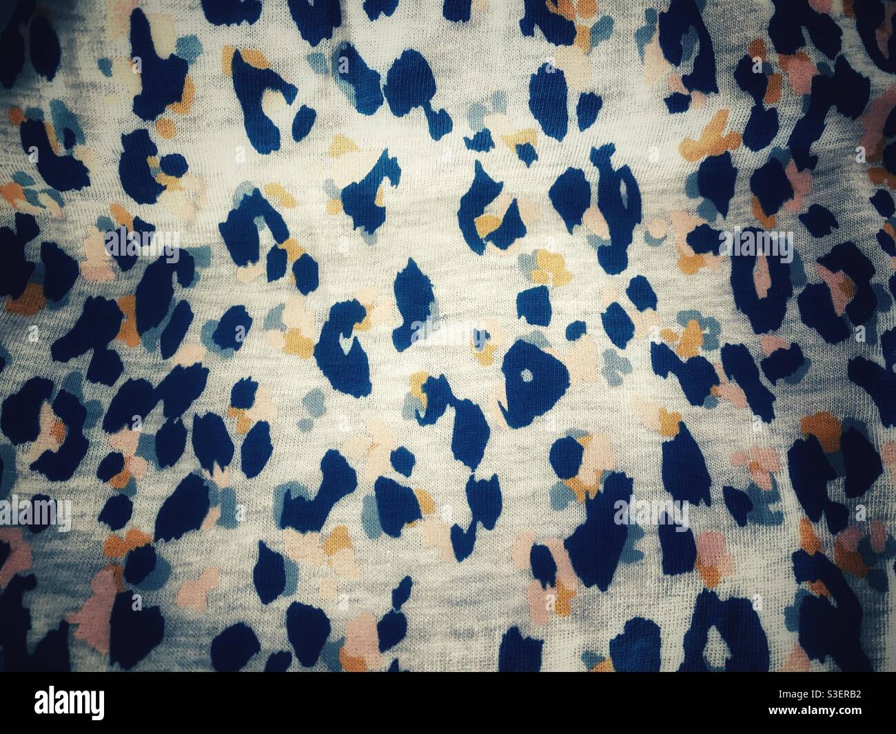 A background of animal print on fabric - Smartphone Captured Stock Image