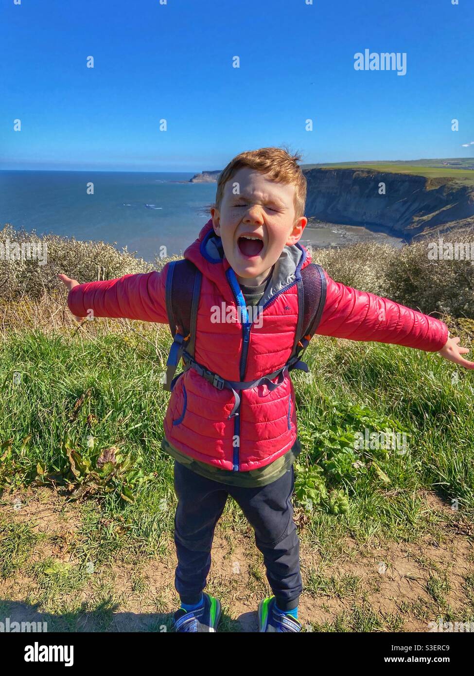 Coastal walks - Smartphone Captured Stock Image