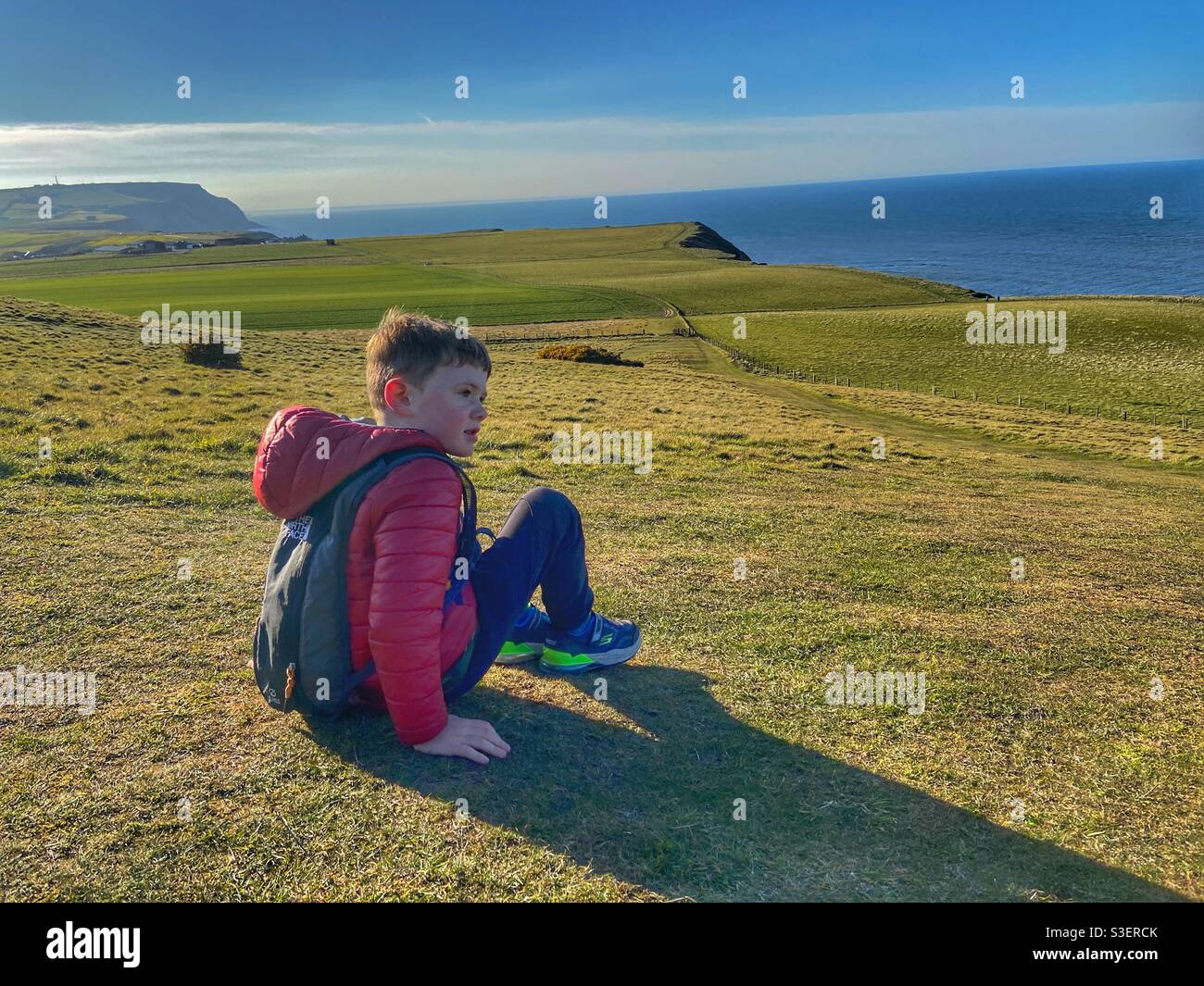 Coastal walks - Smartphone Captured Stock Image
