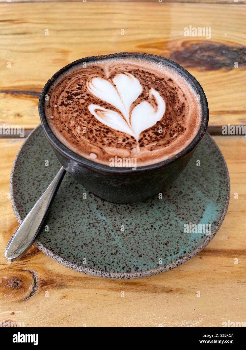 Coffee art Melbourne Stock Photo Alamy
