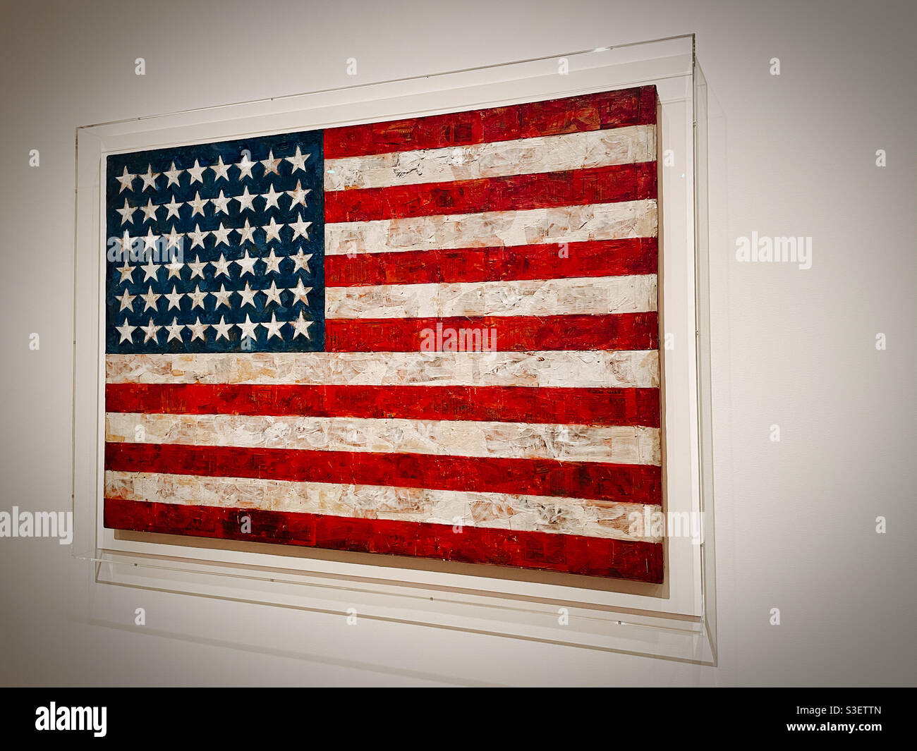 Jasper johns american flag hi-res stock photography and