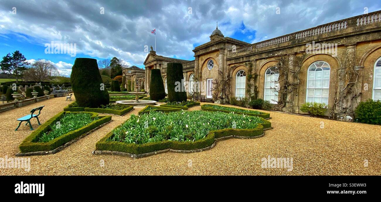 Bowood house and gardens - Smartphone Captured Stock Image