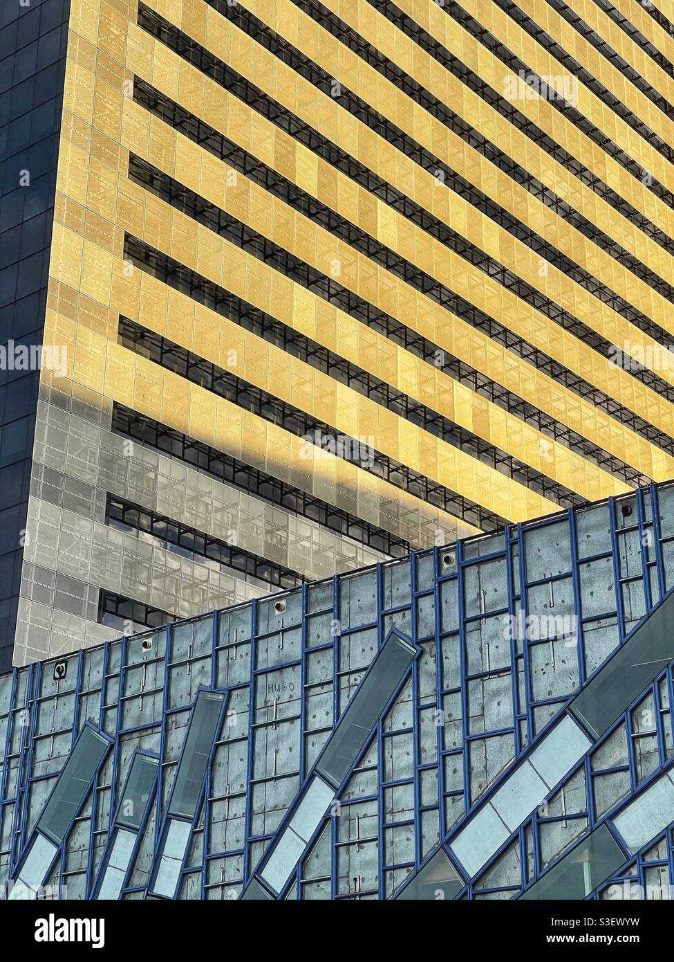 Building detail in morning sunlight in Brisbane, Queensland, Australia - Smartphone Captured Stock Image Building detail in morning sunlight in Brisbane, Queensland, Australia - Smartphone Captured Stock Image