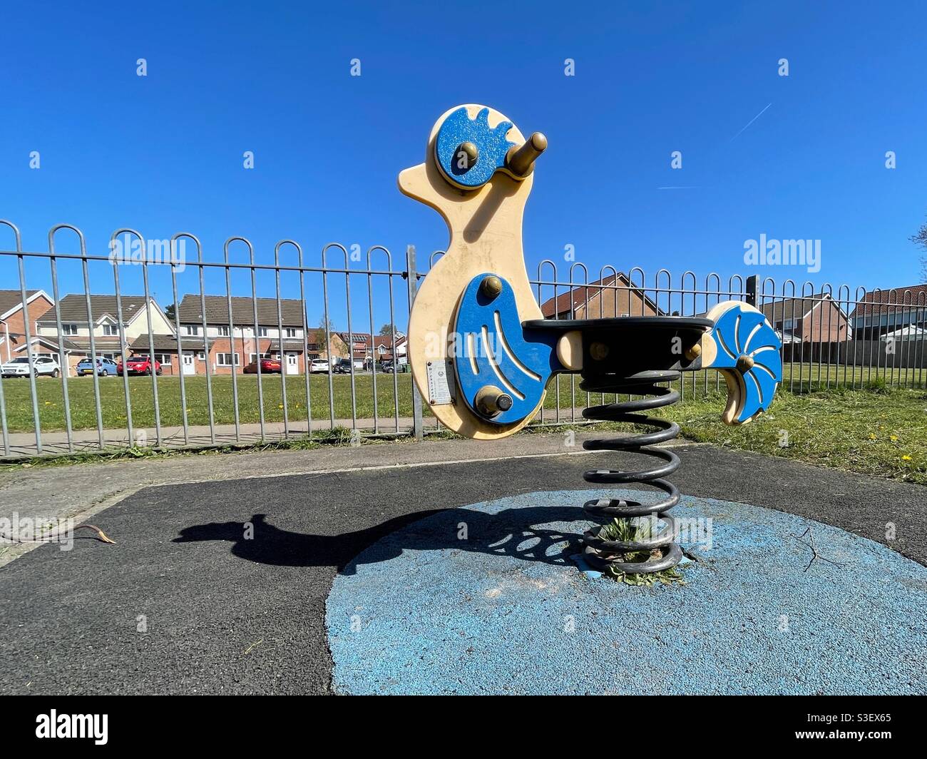 Ride in a children’s playground Stock Photo