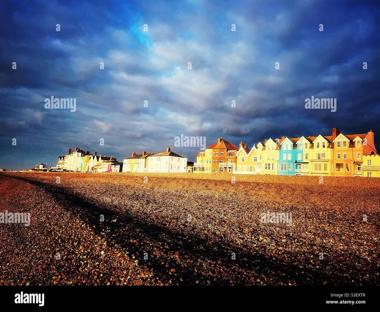 Aldeburgh Suffolk England - Smartphone Captured Stock Image