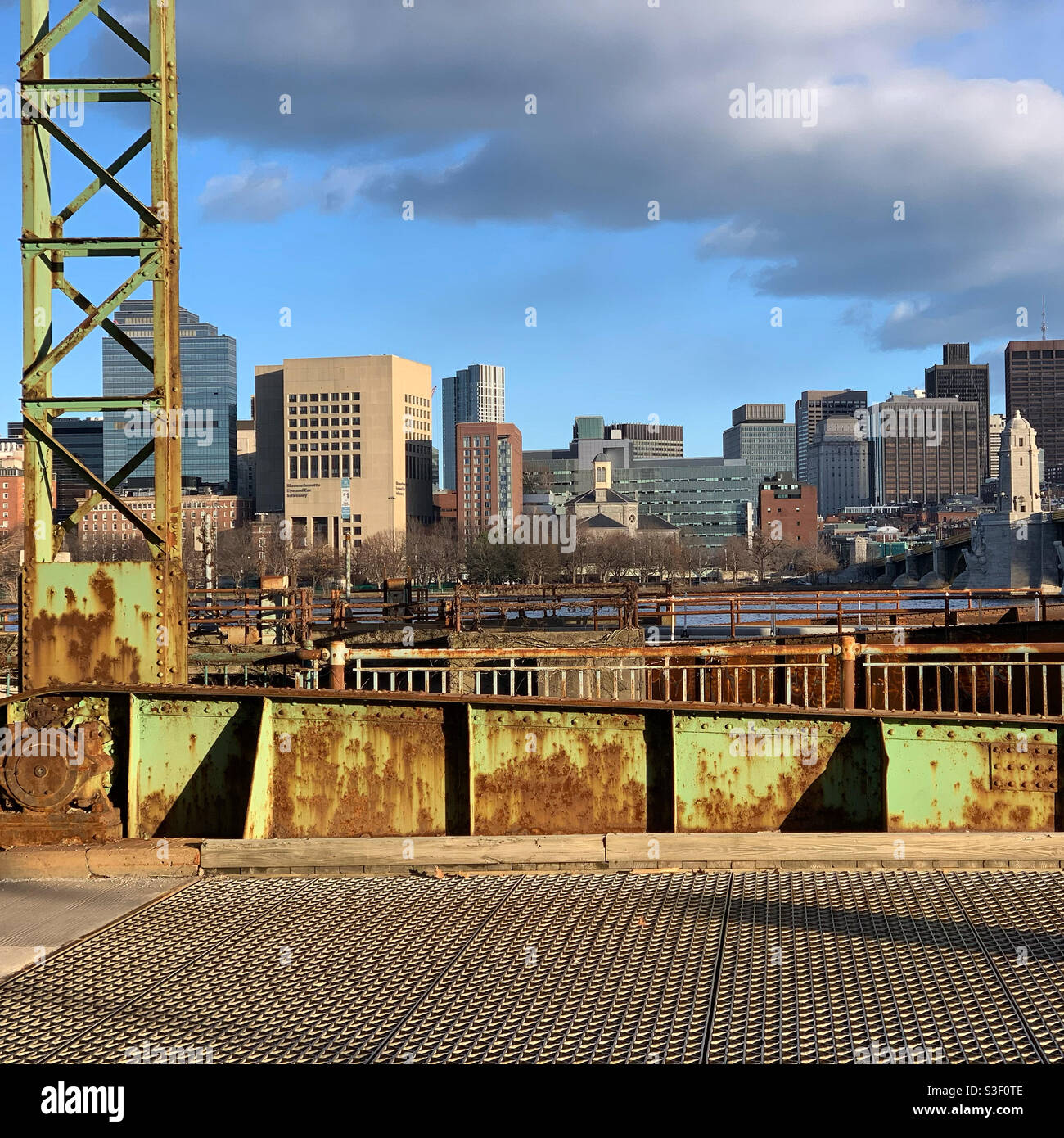 December, 2020, Strauss Trunnion Bascule Bridge, Cambridge