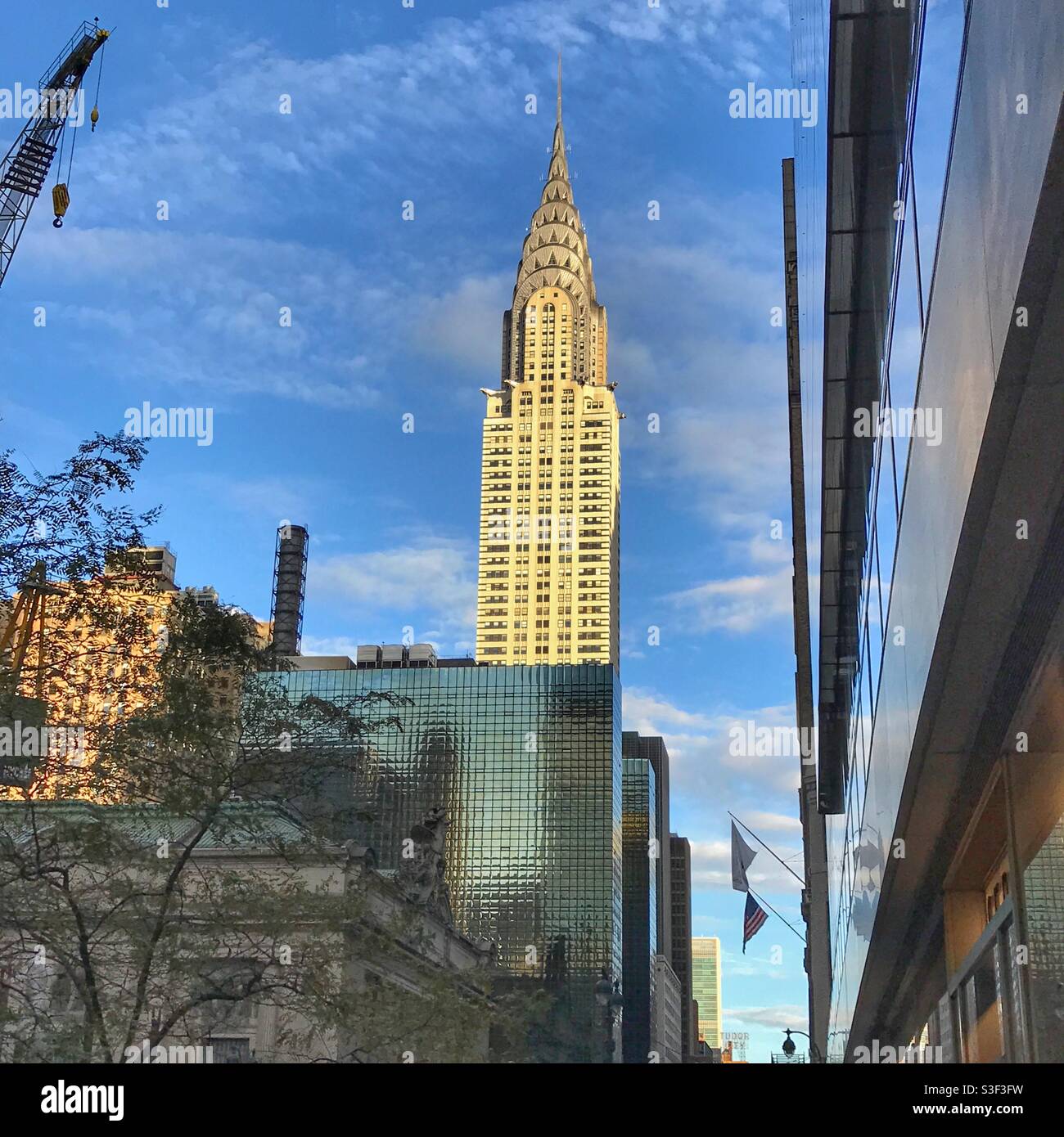 Chrysler Building, New York City - Smartphone Captured Stock Image