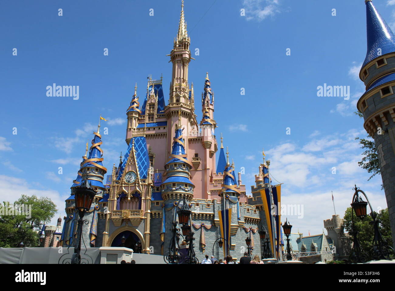 Cinderellas Castle Stock Photo