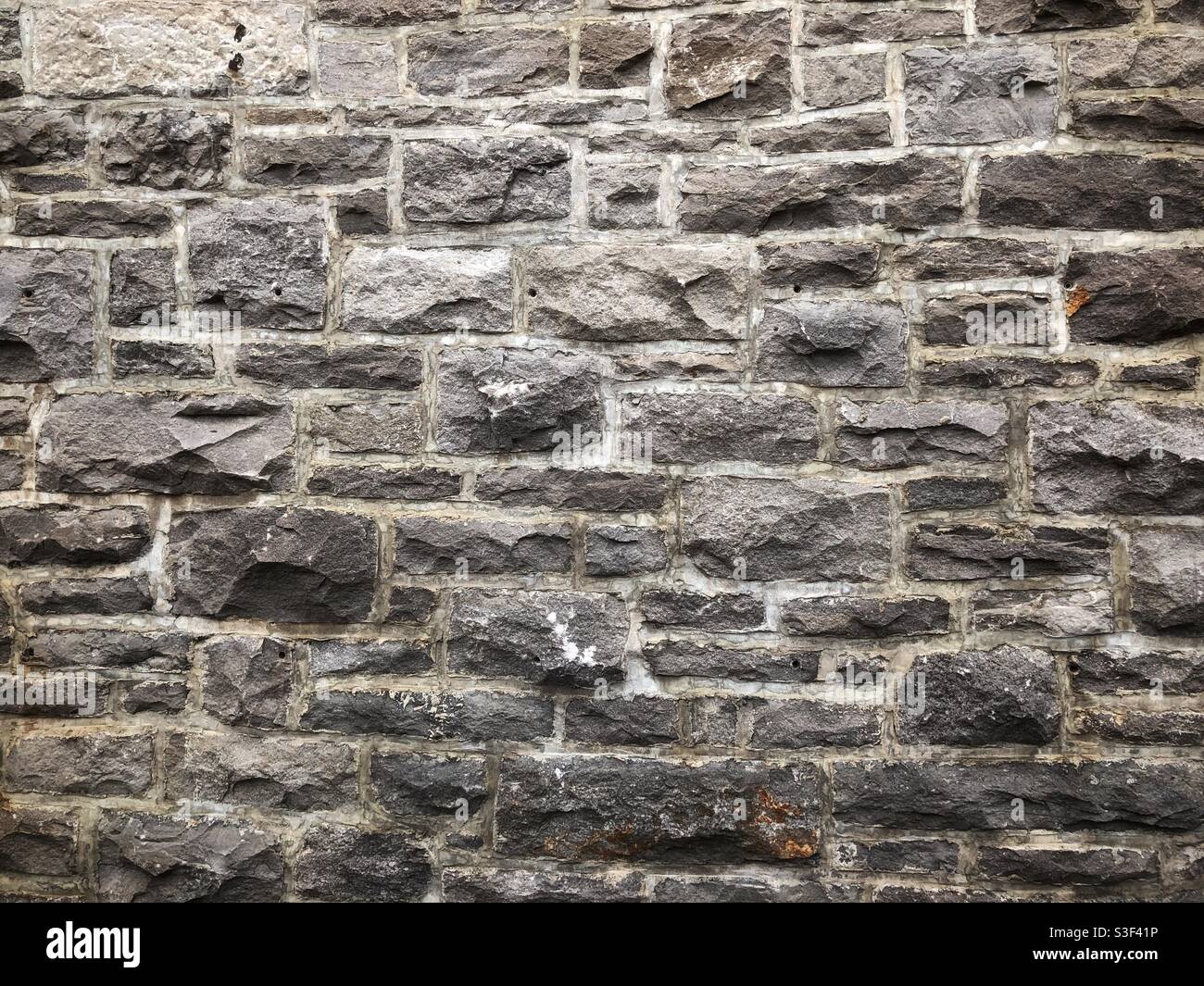 Stone wall, 2021 - Smartphone Captured Stock Image