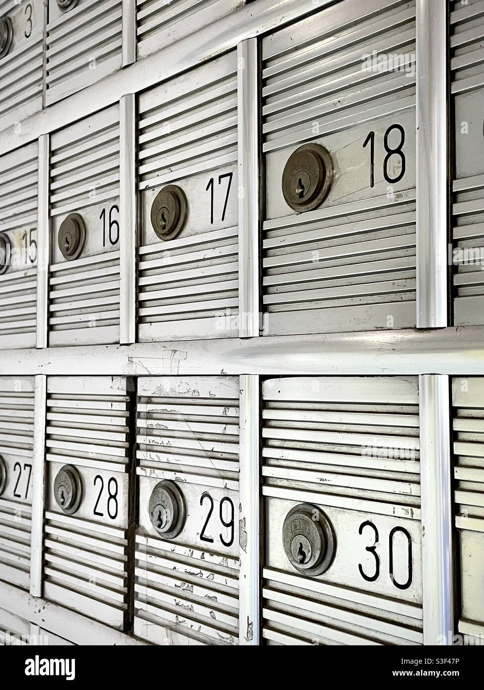 Locker boxes hires stock photography and images Alamy