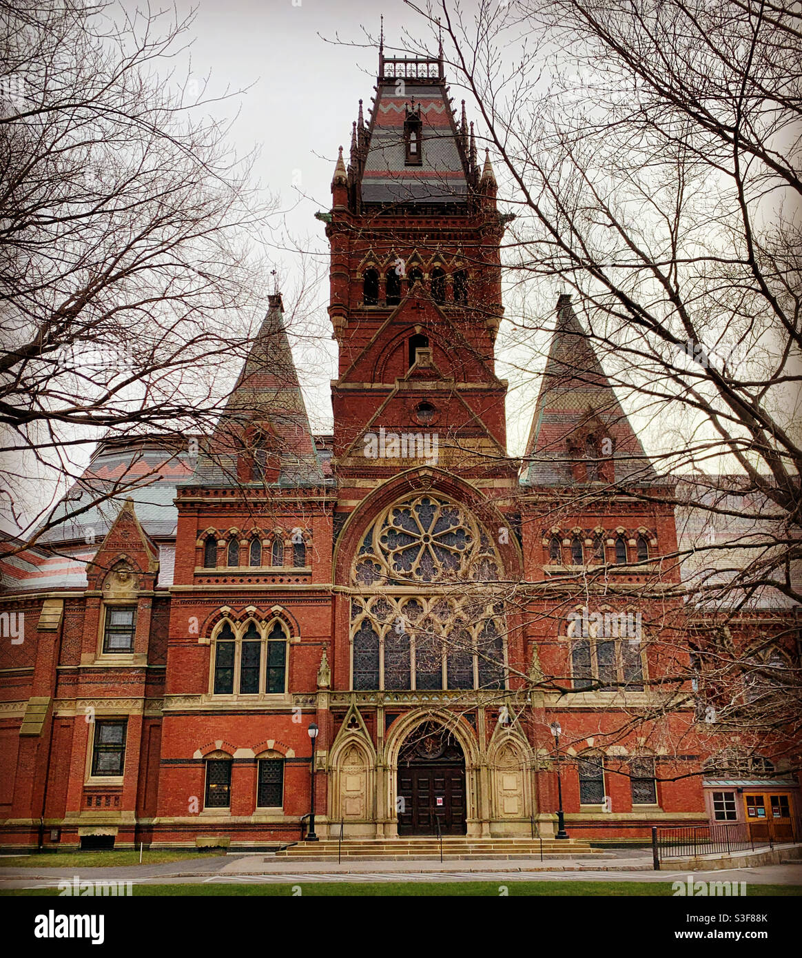December, 2020, Memorial Hall, Harvard University, Cambridge, Massachusetts, United States Stock