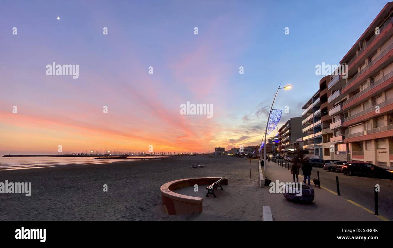 in Palavas les Flots, near Carnon Plage and Montpellier, Occitanie, South  of France Stock Photo - Alamy