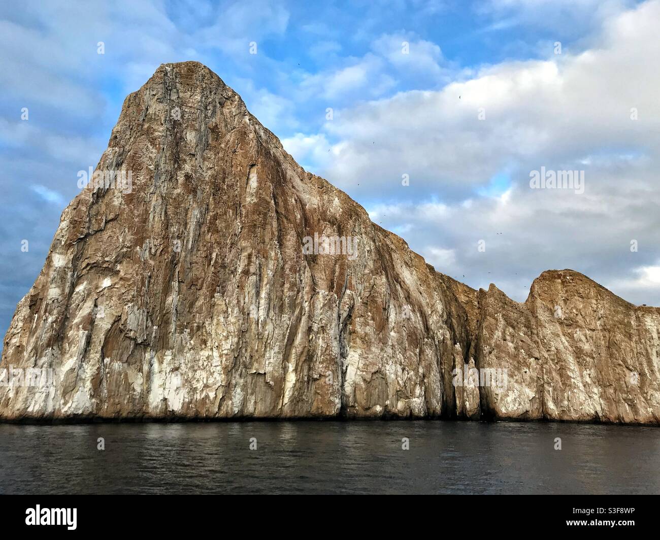 Kicker rock, Galápagos Islands, Ecuador - Smartphone Captured Stock Image